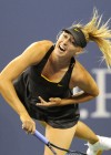 Maria Sharapova 2012 during her women's singles second round match on Day Three of the 2012 US Open